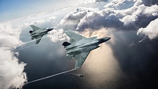 Concept image of GCAP aircraft on patrol