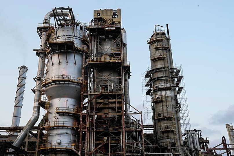La raffineria di El Palito nei pressi di Puerto Cabello, in Venezuela