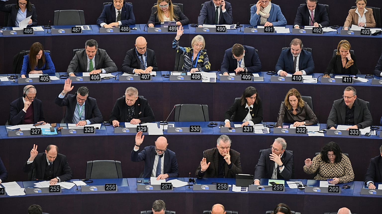 EU-Parlament, 21. Januar 2026 in Straßburg, Frankreich