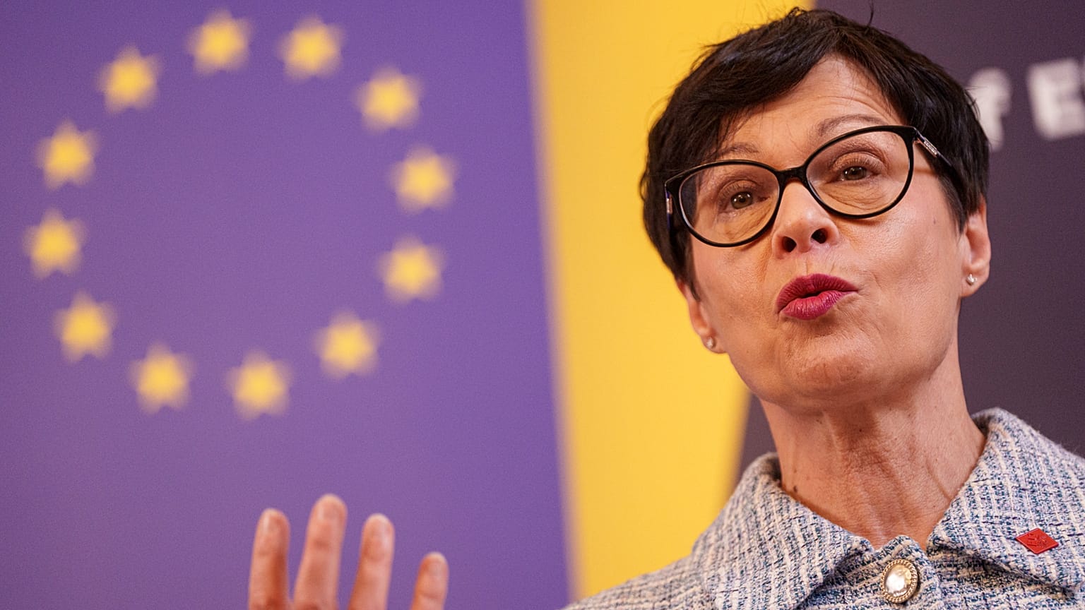 Az Európai Unió bővítési biztosa, Marta Kos