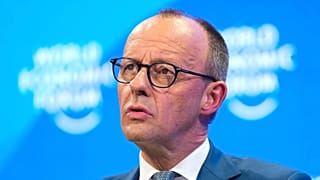 Bundeskanzler Friedrich Merz beim Weltwirtschaftsforum in Davos im Jahr 2025 (Symbolbild).