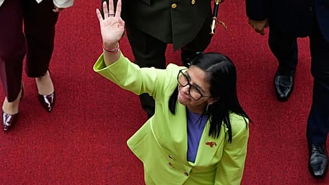 الرئيسة الفنزويلية بالوكالة، ديلسي رودريغيز