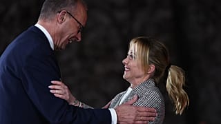 Bundeskanzler Friedrich Merz empfängt die italienische Ministerpräsidentin Giorgia Meloni am 15. Dezember in Berlin