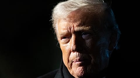 US-Präsident auf der Wiese des Weißen Hauses, Washington, D.C., 20. Januar 2026