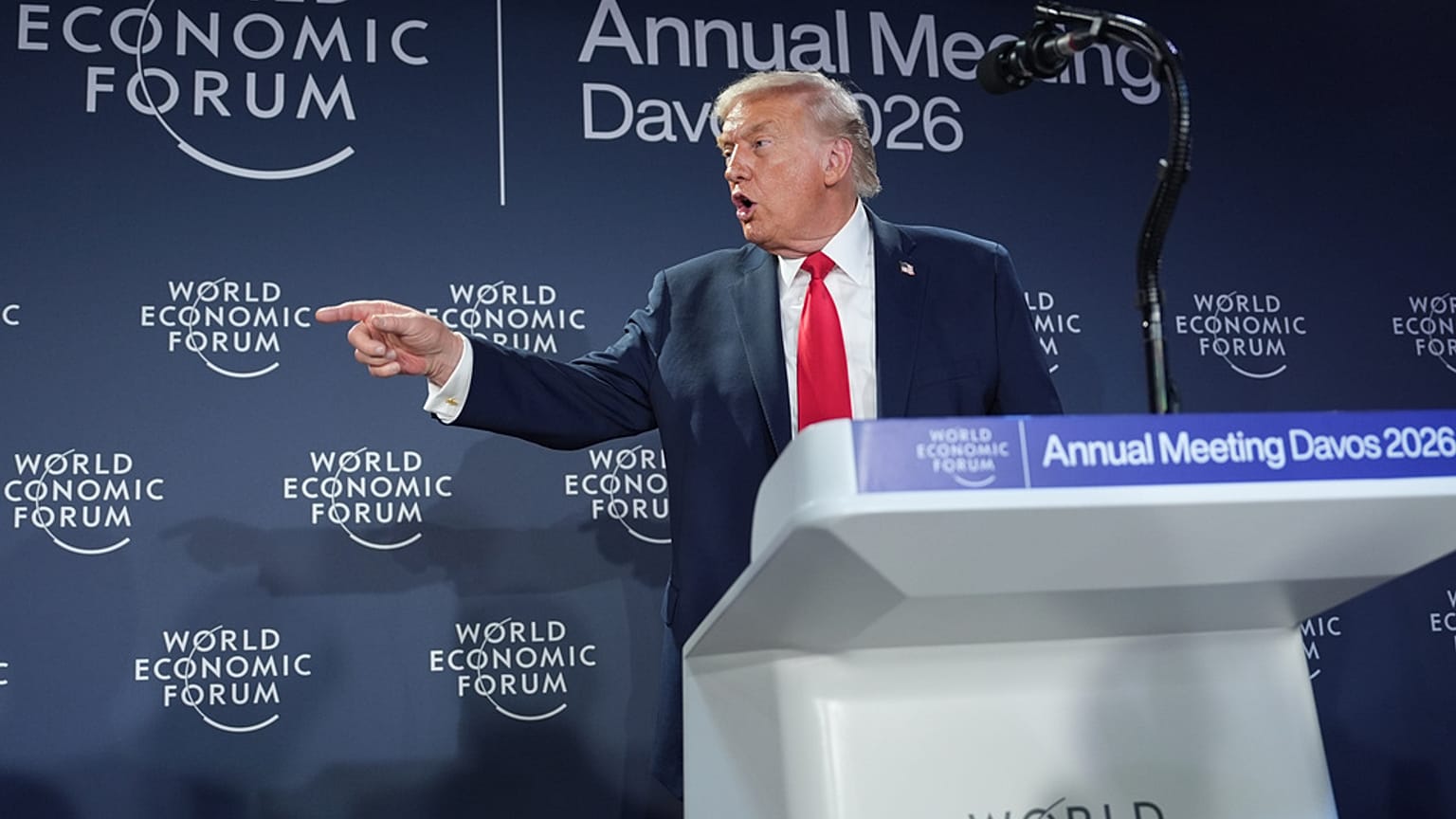 Donald Trump in Davos