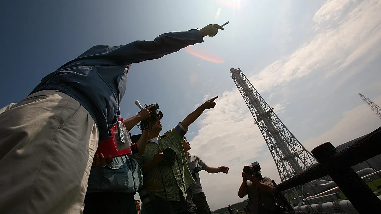A view of part of TEPCO’s Kashiwazaki-Kariwa nuclear power plant in Kashiwazaki, 18 July, 2007