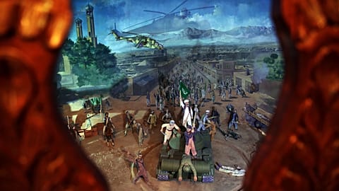 Le grand diorama est l'attraction principale du musée.