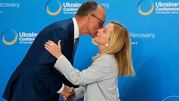 Merz heads to Italy for summit with Meloni with new ideas to shake up EU bureaucracy