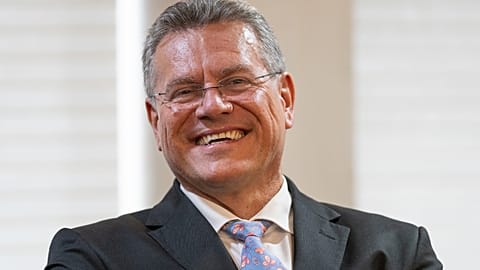 Maroš Šefčovič στην Ινδία