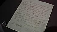 The will of British author Jane Austen on display at the Love Letter exhibition at the National Archives in London, 21 Jan 2026