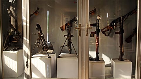 Szovjet fegyverek a múzeumban