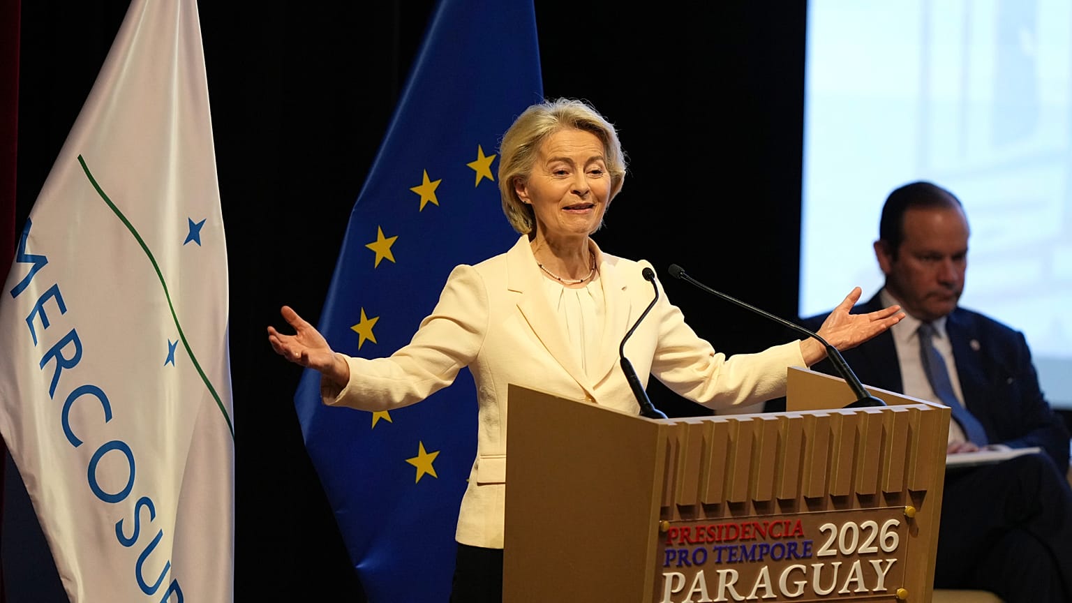 Von der Leyen január 17-én