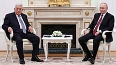ملاقات محمود عباس با ولادیمیر پوتین در کرملین به تاریخ ۲۲ ژانویه ۲۰۲۶