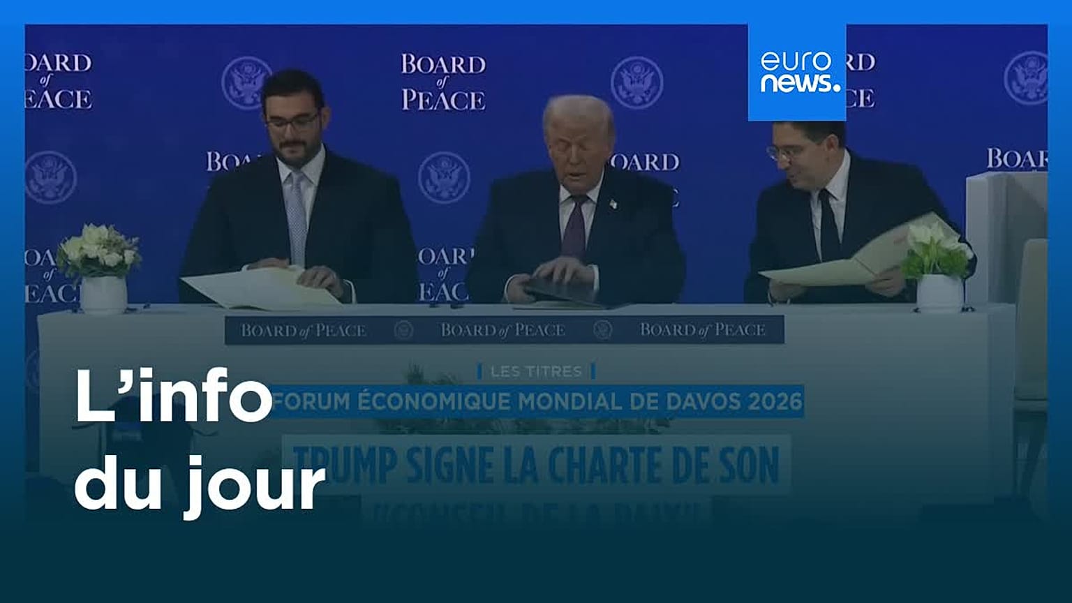 L’info du jour | 22 janvier 2026 - Soir