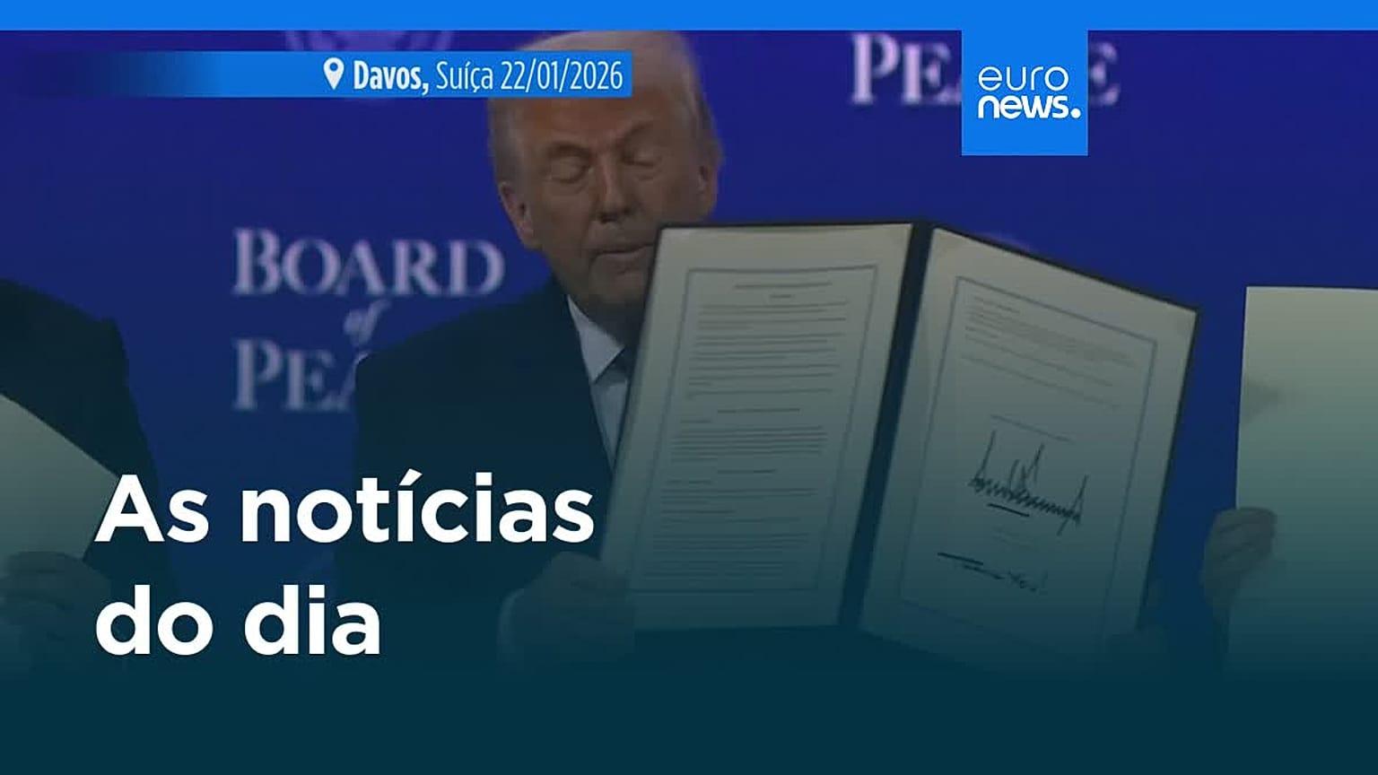 Notícias do dia | 22 de janeiro 2026 - Noite