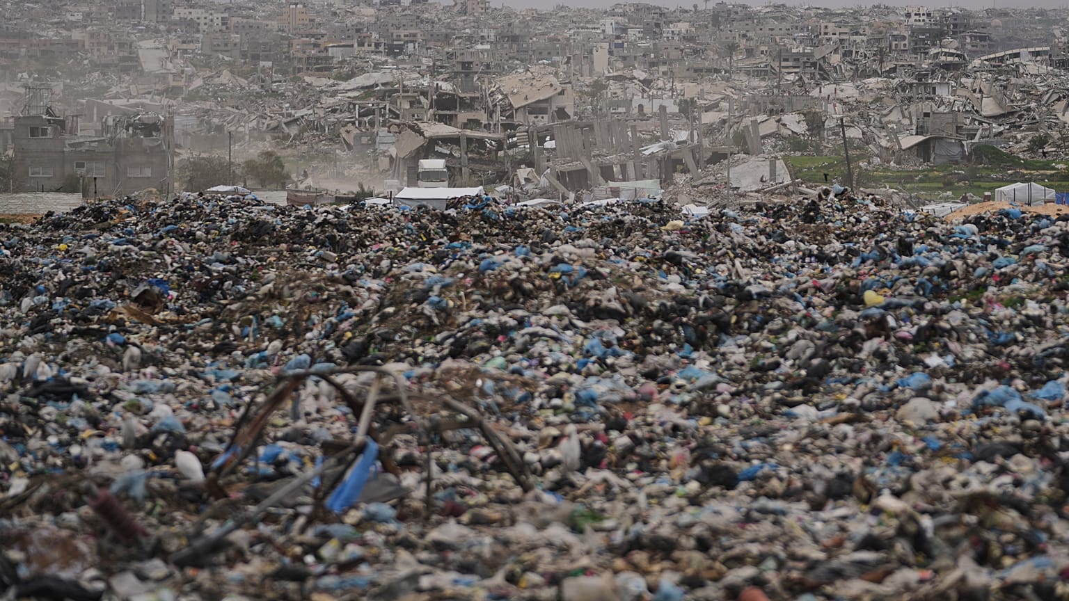 Gáza felülnézetből