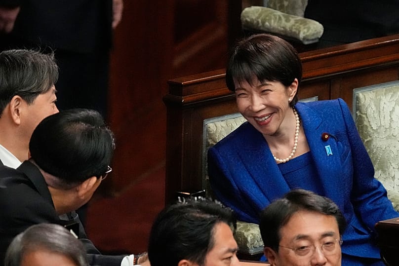 Japanese Prime Minister Sanae Takaichi during an extraordinary Diet session at the lower house of parliament in Tokyo, 23 January, 2026