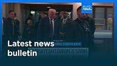 Latest news bulletin | January 23rd, 2026 – Midday