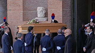 Funerali di Valentino Garavani a Roma
