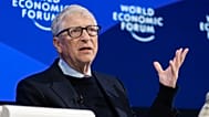 Bill Gates speaking at the World Economic Forum in Davos 2026. 