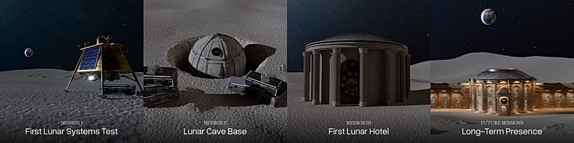 GRU Space plans to expand the site into a permanent lunar hotel for up to 10 guests and build a similar hotel on Mars.
