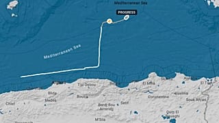 Tankerin sürüklendiği rota