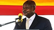 Uganda Devlet Başkanı Devlet Başkanı Yoweri Museveni
