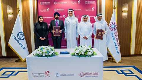 The official ceremony for the World Bank Group's opening of its first office in Doha.