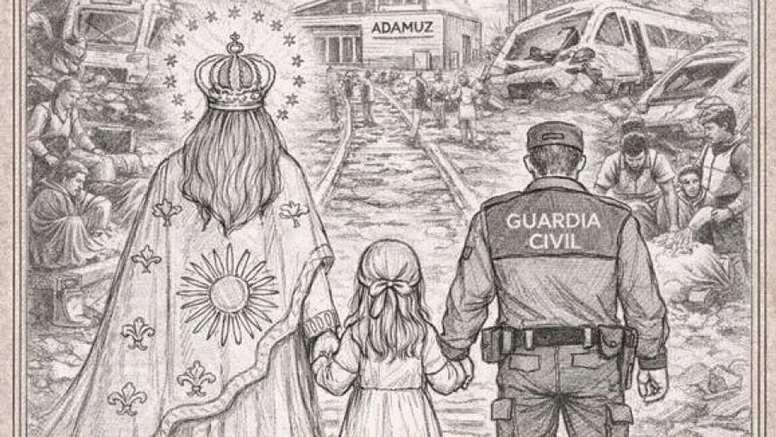 Misa en homenaje a los 45 fallecidos del accidente de Adamuz