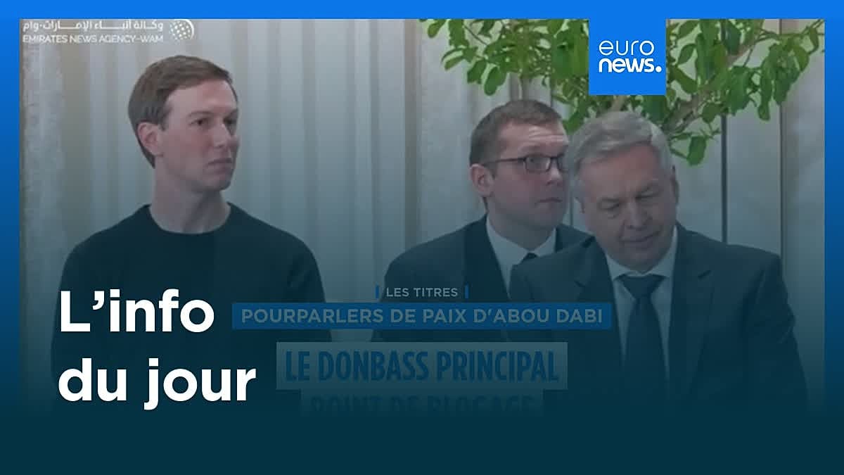 L’info du jour | 25 janvier 2026 - Soir