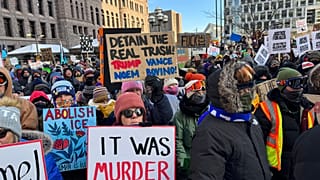 'Tired but resolved': Minnesotans protest after second fatal ICE shooting