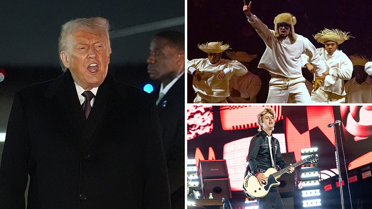Donald Trump won’t attend Super Bowl, says he's anti Bad Bunny and Green Day