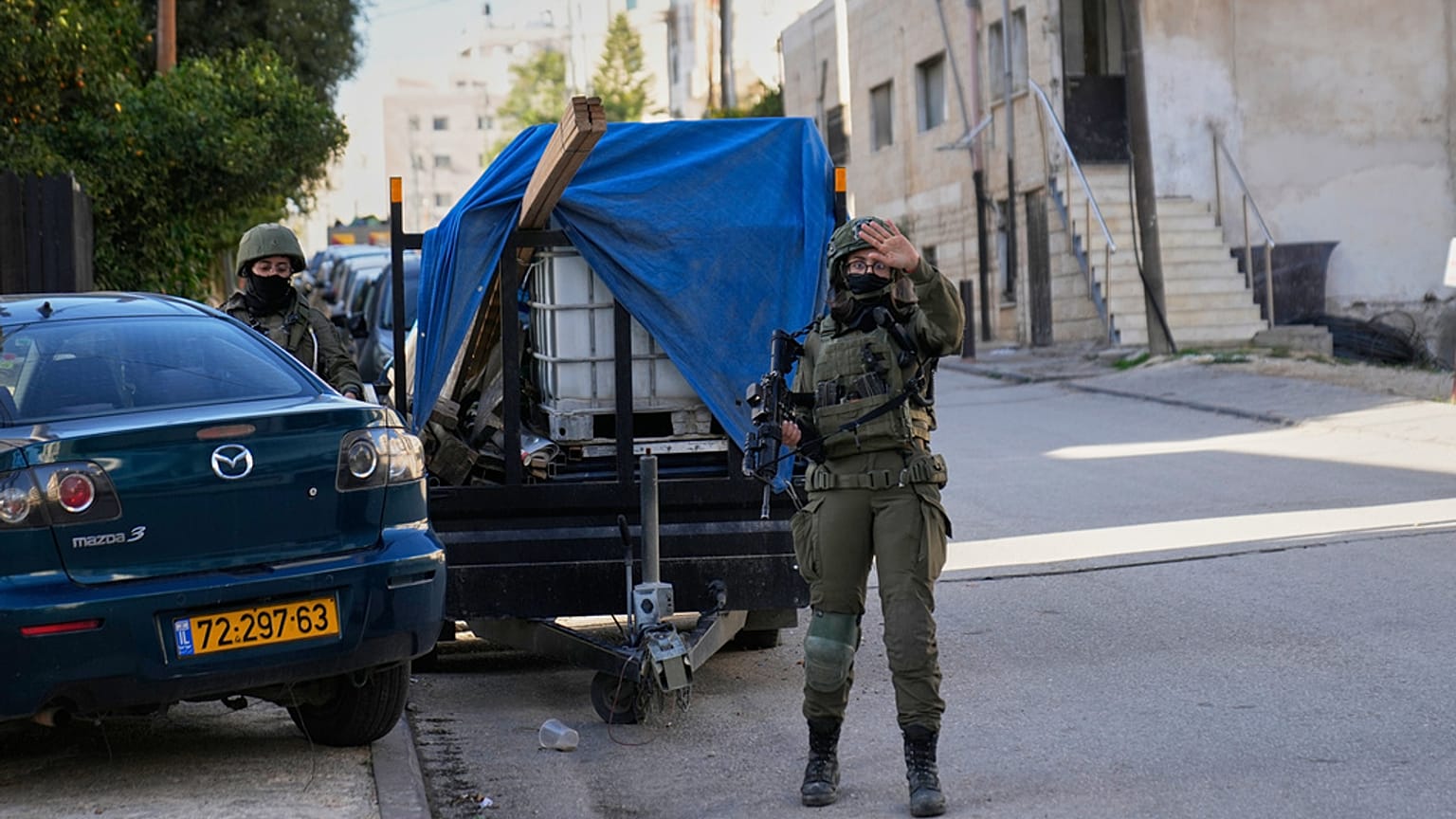 جندي إسرائيلي في الضفة الغربية