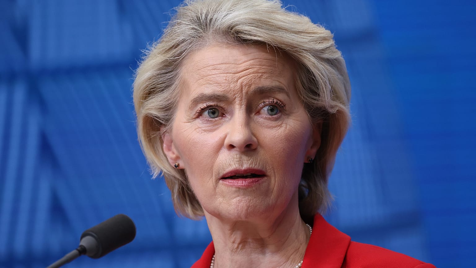 Ursula von der Leyen, president of the European Commission 