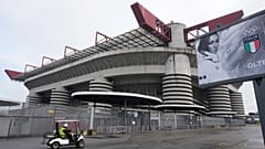 Das San-Siro-Stadion in Mailand, in dem am 6. Februar die Eröffnungsfeier der Olympischen Winterspiele Mailand-Cortina stattfinden wird