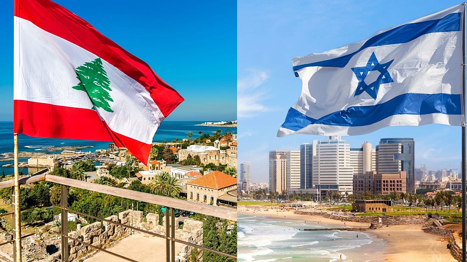 العلمين اللبناني والإسرائيلي