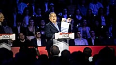 Premierminister Viktor Orbán bei einer Wahlkampfveranstaltung in Kaposvár am 24. Januar 2026