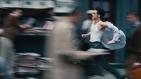 Timothée Chalamet in Marty Supreme 