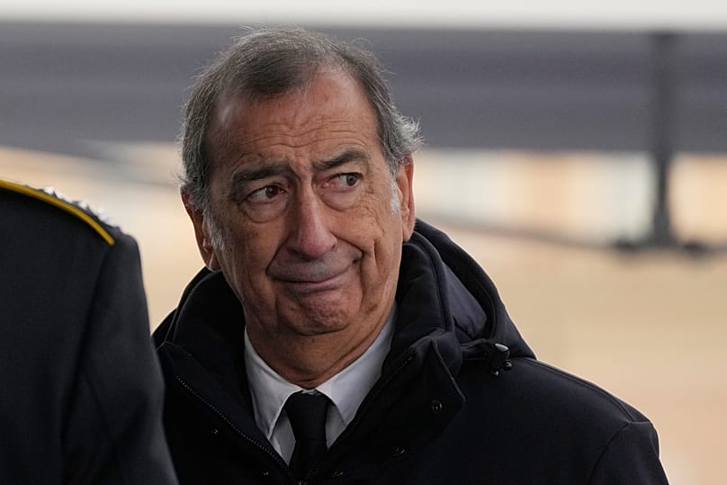 Milan's mayor Giuseppe Sala attends Milan Cortina 2026 Winter Olympics cauldron lighting in Rome, 5 December, 2025