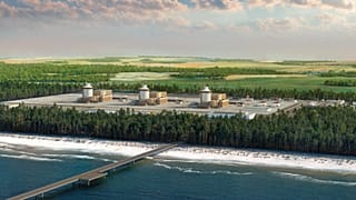 wizualizacja pierwszej elektrowni jądrowej w Polsce