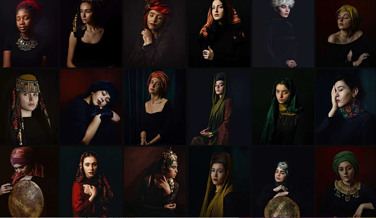 Portraits from the series 'Soul Reflections' 2017