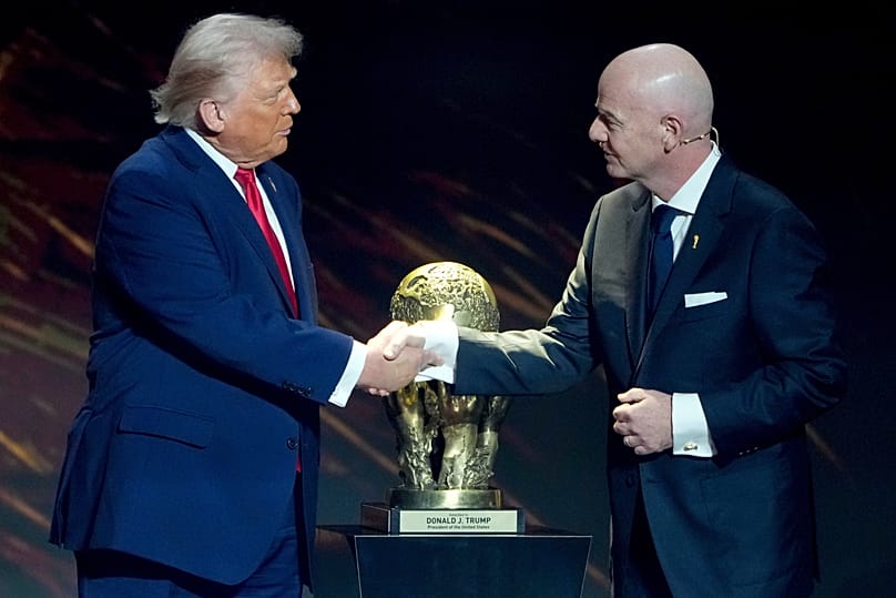Trump és Infantino, 2025 