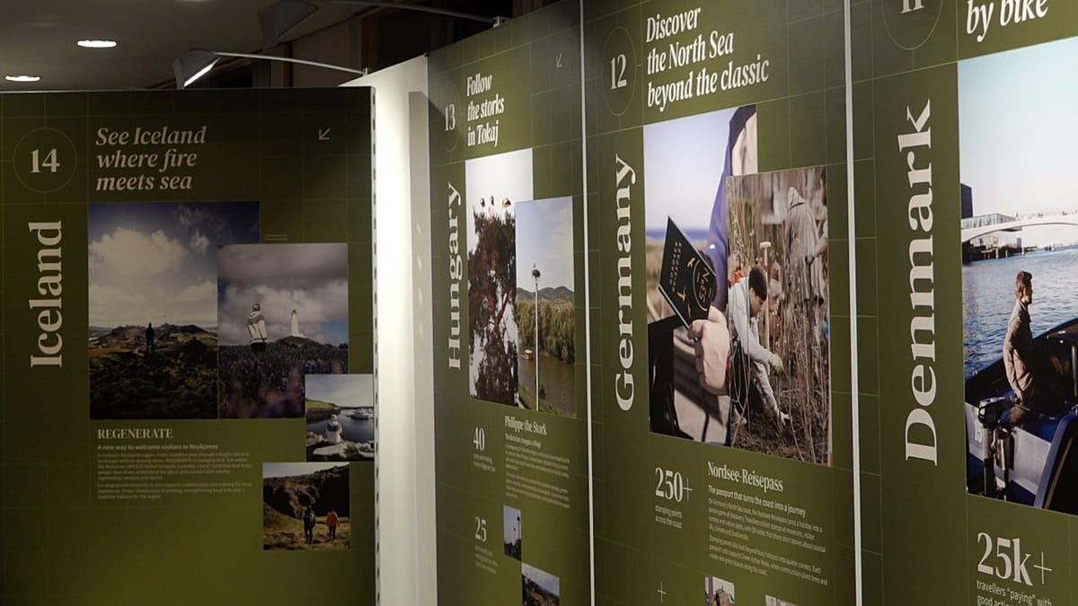 Accessible beaches and local cheese: EU exhibition sheds light on sustainable tourism projects