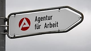 Schilld der Agentur für Arbeit, 4. Dezember 2008