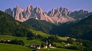 Val di Funes in Italy’s northern South Tyrol province is renowned for its bucolic beauty.