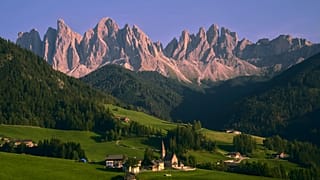 Val di Funes in Italy’s northern South Tyrol province is renowned for its bucolic beauty.