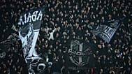 Selanik'te oynanan bir UEFA Avrupa Ligi maçında PAOK taraftarı, 22 Ocak 2026