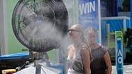 Ventilador humidificador en el Open de Australia