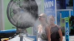 Ventilatore umidificatore agli Australian Open