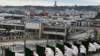 منظر لميناء الجزائر العاصمة، الأربعاء 1 أكتوبر 2025 في الجزائر العاصمة. (تصوير: أسوشيتد برس/ أنيس بلغول)